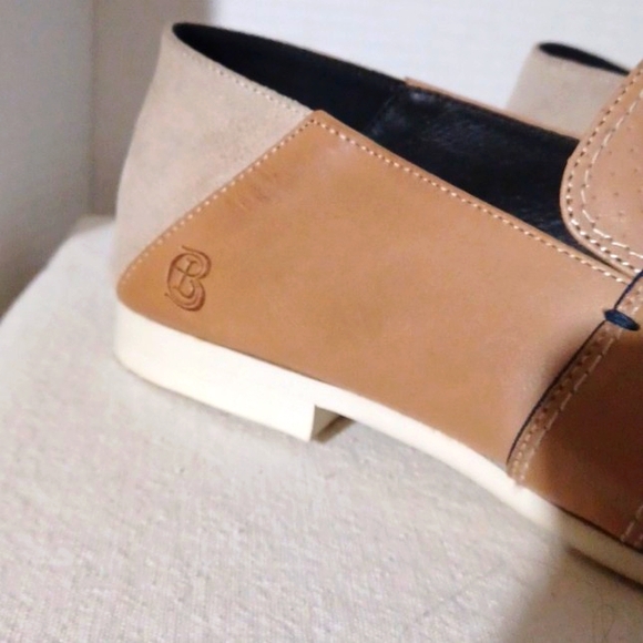 Lanvin En Bleu, Mens Tan Leather Loafers. SZ. 27 / 10 US. - Picture 5 of 8